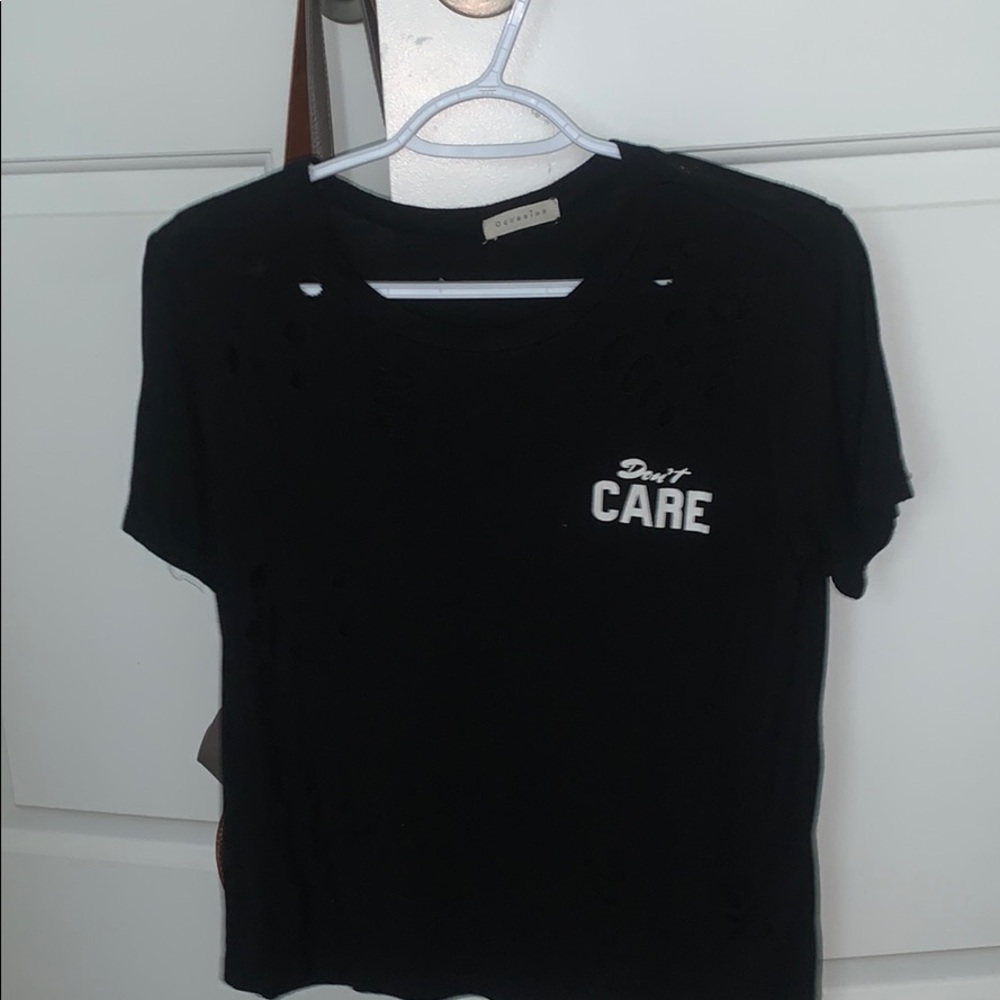 don’t care cropped top